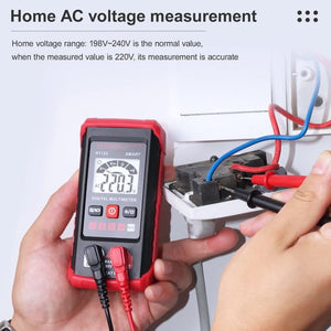 Digivolt Digitale Multimeter 600 V AC/DC, Automatische Meting, Hoge Precisie en Brandbeveiliging
