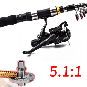 TeleReel Vishengel- en molencombinatieset met telescopische hengel