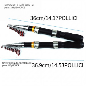 TeleReel Vishengel- en molencombinatieset met telescopische hengel