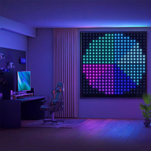 Lichtify | Van gewone lichtjes naar een spectaculaire lichtshow! Teken patronen, voeg tekst of foto's toe en laat de kleuren dansen op de muziek – waterdicht & USB-gevoed!