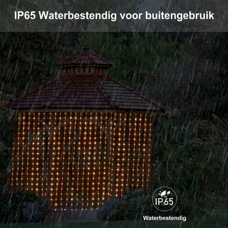 Lichtify | Van gewone lichtjes naar een spectaculaire lichtshow! Teken patronen, voeg tekst of foto's toe en laat de kleuren dansen op de muziek – waterdicht & USB-gevoed!