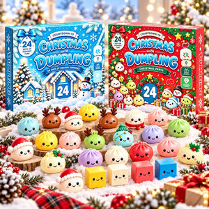 Snoobies Squishies Adventskalender - 24 Kerst Squishies In 3 Varianten