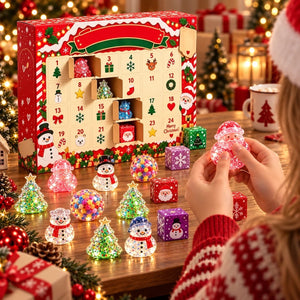 Snoobies Squishies Adventskalender - 24 Kerst Squishies In 3 Varianten