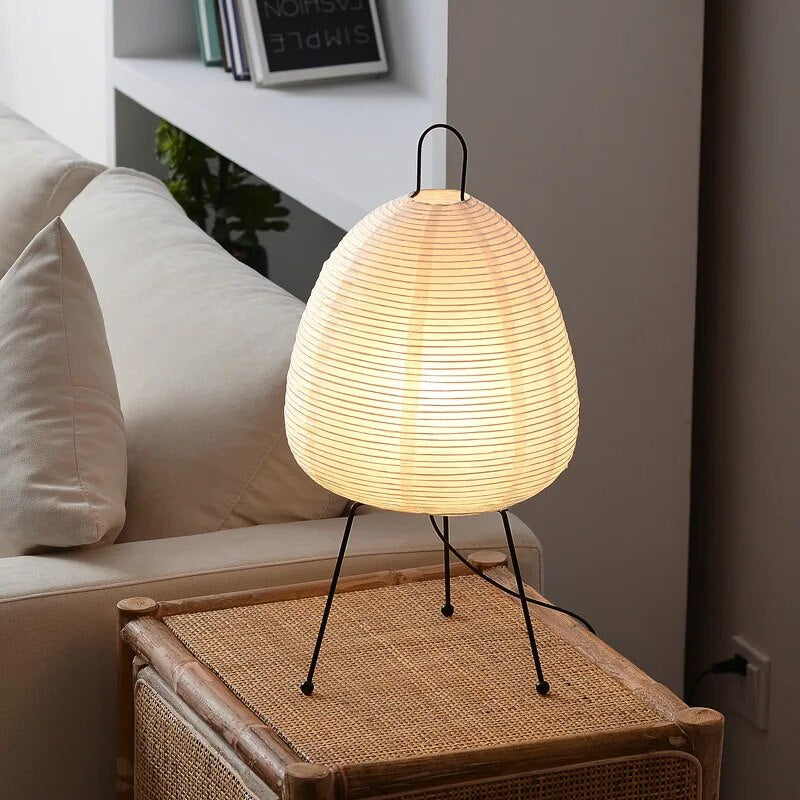 ZenGlow - Japanse rijstpapieren lamp voor stijlvolle interieurs