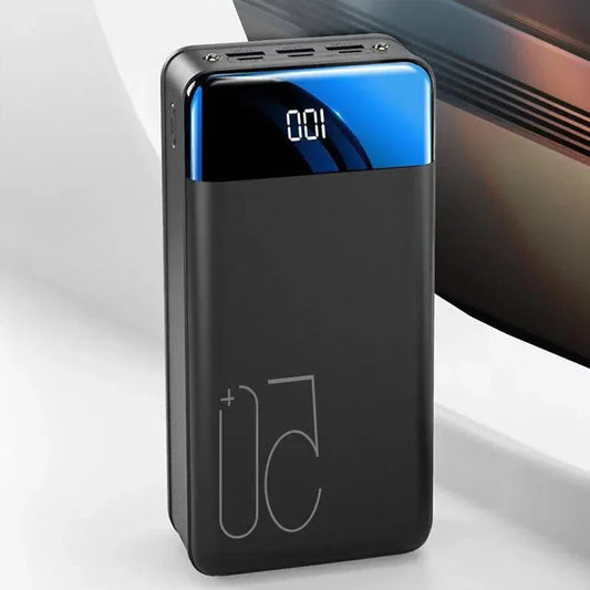 100.000mAh Ultra-Hoge Capaciteit Power Bank – Super Snelle Oplading voor Telefoons, Tablets & Laptops