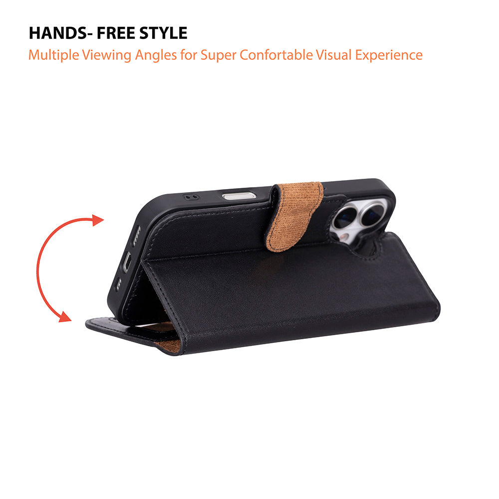 Sphirex Magische Case voor iPhone 17 met Afneembare Portemonneehoes