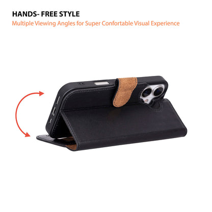 Sphirex Magische Case voor iPhone 17 met Afneembare Portemonneehoes