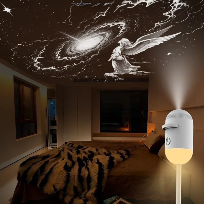 Lumispace LED Galaxy Lamp - Dimbaar & Magisch in de Slaapkamer