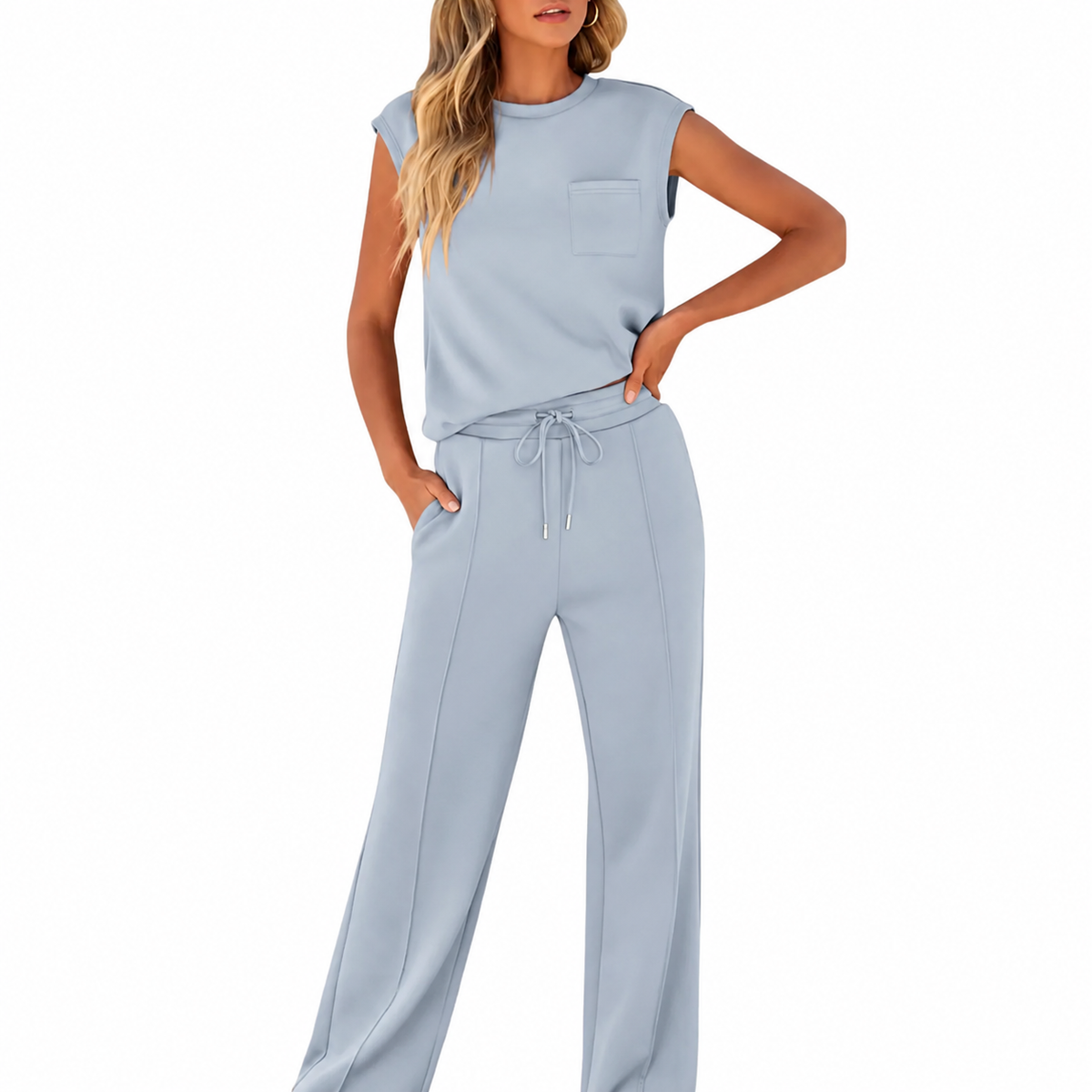 Sara Dames Oversized Set - Casual voor Zomergebruik, Geschikt voor Thuis en Vrije Tijd