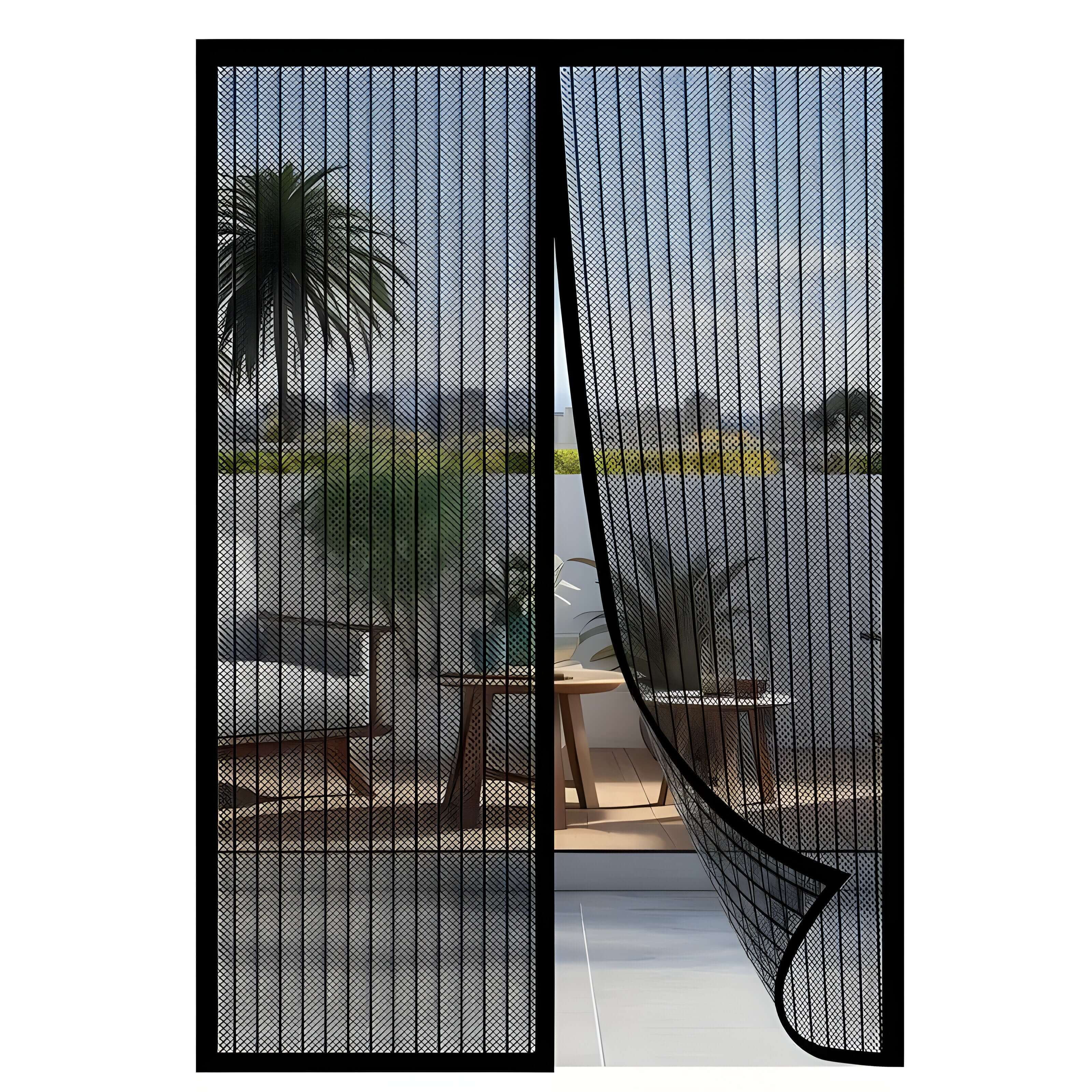 Zwart / 120 x 210cm