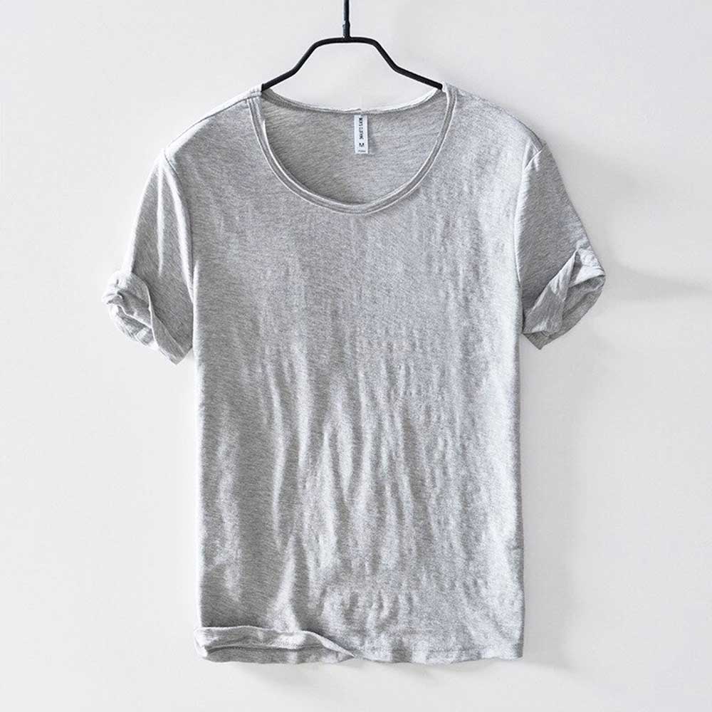 Elijah – Soft touch T shirt met Ronde Hals