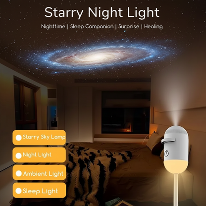 Lumispace LED Galaxy Lamp - Dimbaar & Magisch in de Slaapkamer