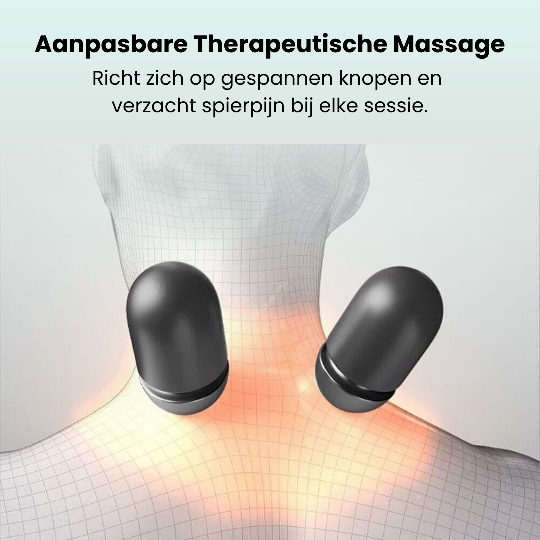 NeckRelief Pro – 3-in-1 Nekpijnverlichting, Houdingcorrectie & Warmtetherapie