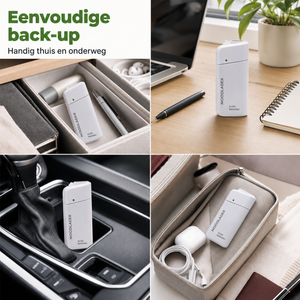 Emergo Nood-powerbank met oplader