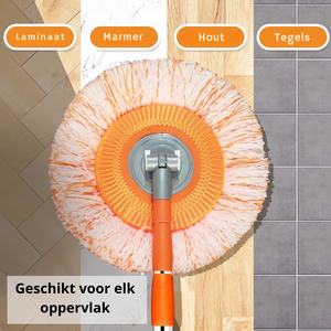 TopClean360 Mop - Tot aan het plafond, in elke hoek