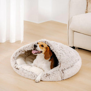 Cozycave Zacht Knuffel Kalmerend Hondenbed Kussen