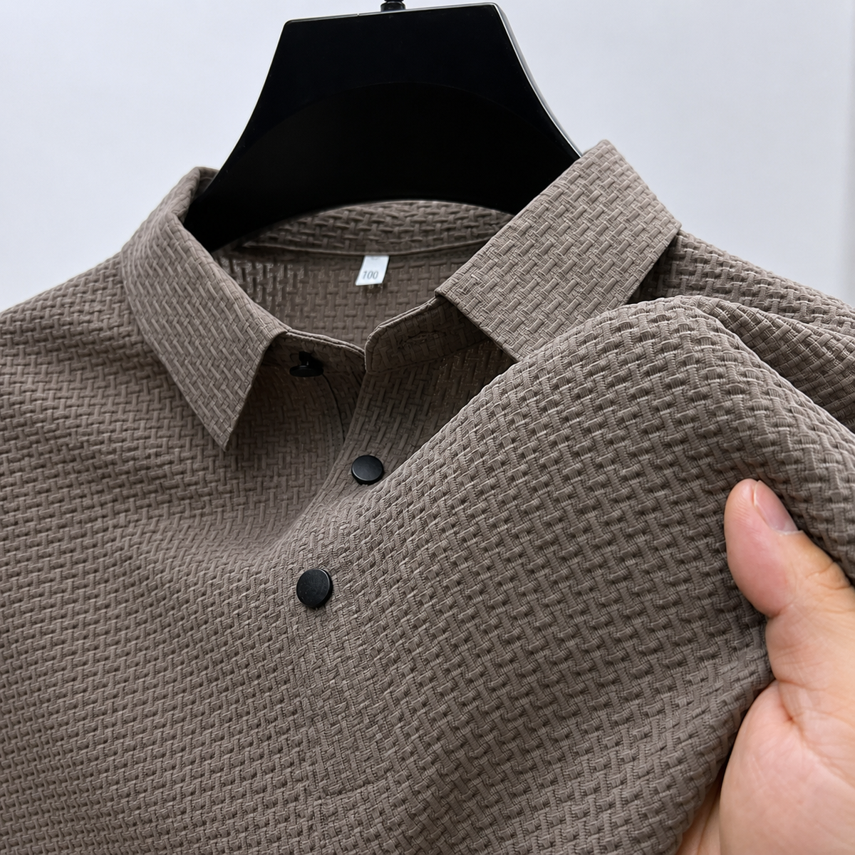Heren Slim Fit Polo – Casual voor Dagelijks Gebruik, Korte Mouwen