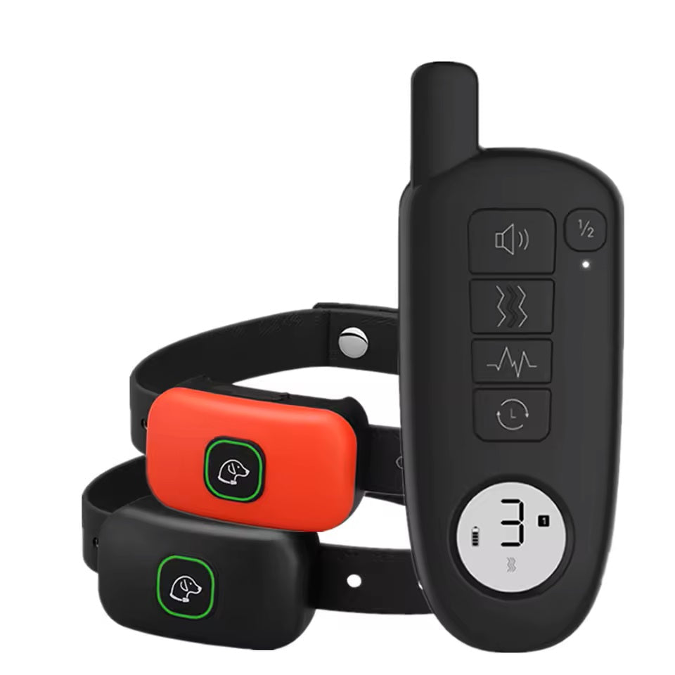 Miro - Draadloze antiblafhalsband met afstandsbediening