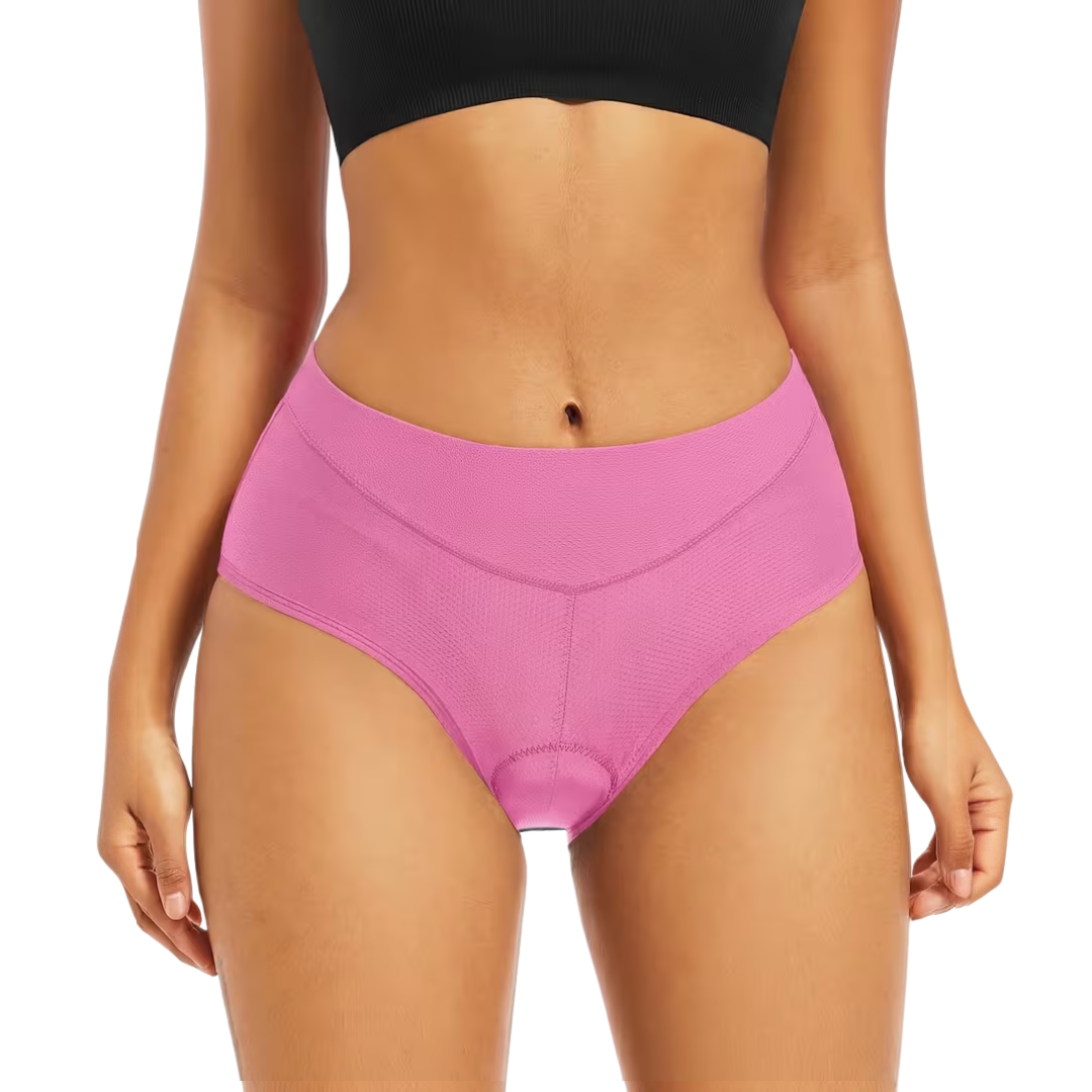 Dames Fiets Ondergoed met Padding – 4D Gel Zeem, Ademend
