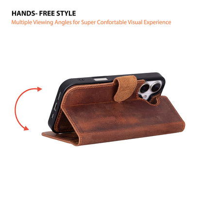 Sphirex Magische Case voor iPhone 17 met Afneembare Portemonneehoes