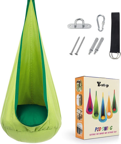 KidSwing Hangstoel Kind - Comfortabele Kinderhangstoel Binnen & Buiten