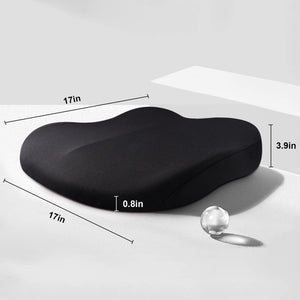 ZitComfort Ergonomisch Zitverhoger Kussen voor Auto & Kantoor – Betere Zithoogte en Houding