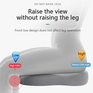 ZitComfort Ergonomisch Zitverhoger Kussen voor Auto & Kantoor – Betere Zithoogte en Houding