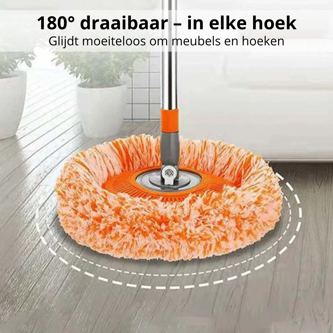 TopClean360 Mop - Tot aan het plafond, in elke hoek