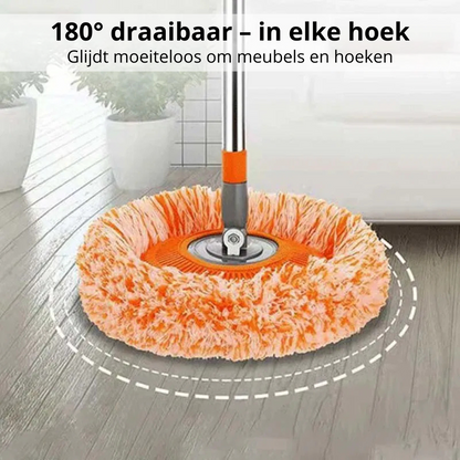 TopClean360 Mop - Tot aan het plafond, in elke hoek