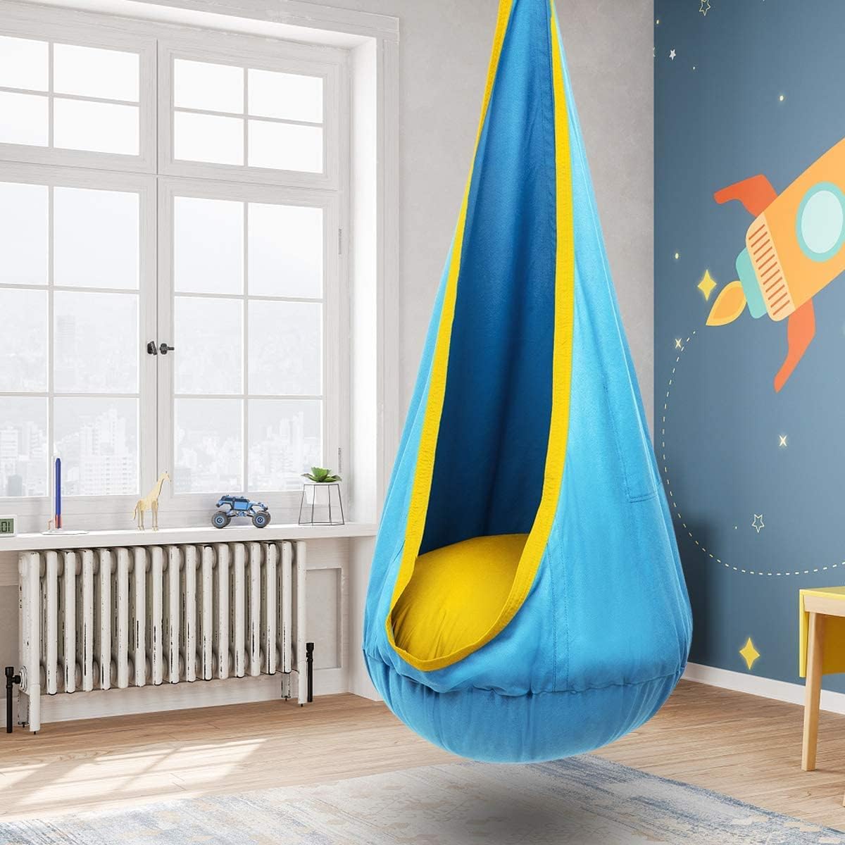 KidSwing Hangstoel Kind - Comfortabele Kinderhangstoel Binnen & Buiten