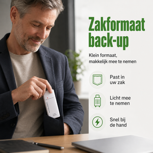 Emergo Nood-powerbank met oplader