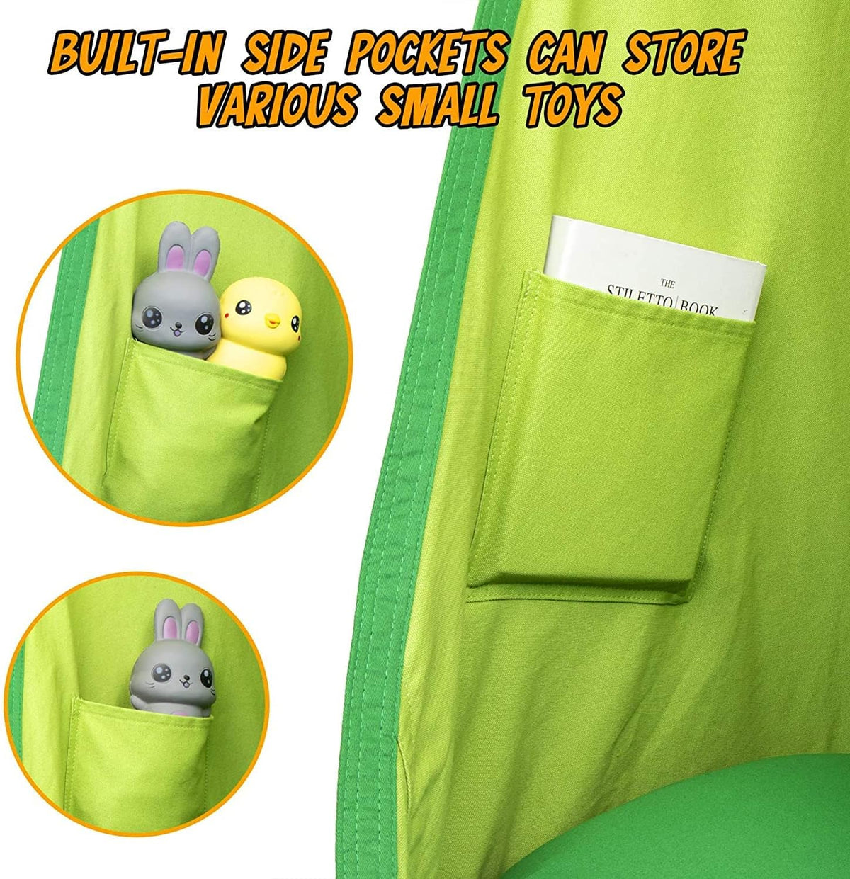 KidSwing Hangstoel Kind - Comfortabele Kinderhangstoel Binnen & Buiten