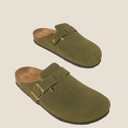 Suvelux Orthopedische Premium Suède Clogs voor Heren en Dames