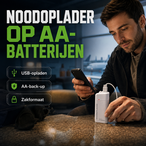 Emergo Nood-powerbank met oplader