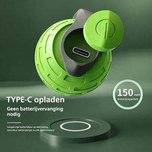 RollyPaw Interactieve Kattenspeelbal – Stille, Automatische Jachtbal met Obstakelvermijding