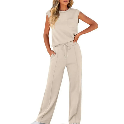 Sara Dames Oversized Set - Casual voor Zomergebruik, Geschikt voor Thuis en Vrije Tijd