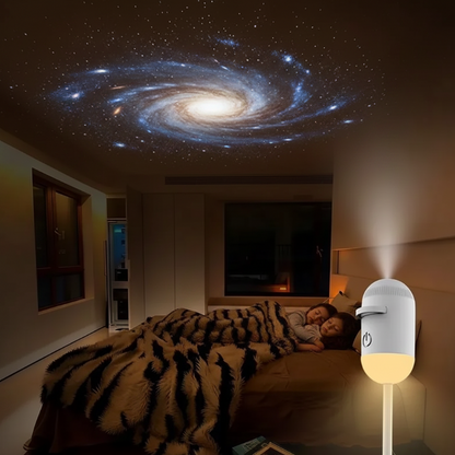 Lumispace LED Galaxy Lamp - Dimbaar & Magisch in de Slaapkamer
