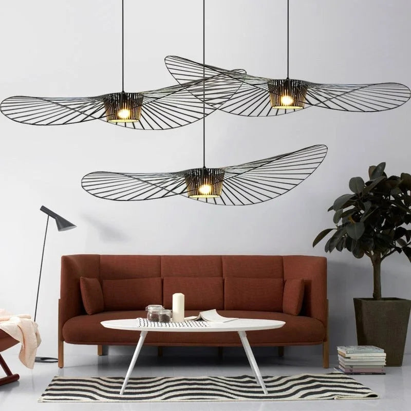 SchaduwStijl - Zwarte Hoed Hanglamp