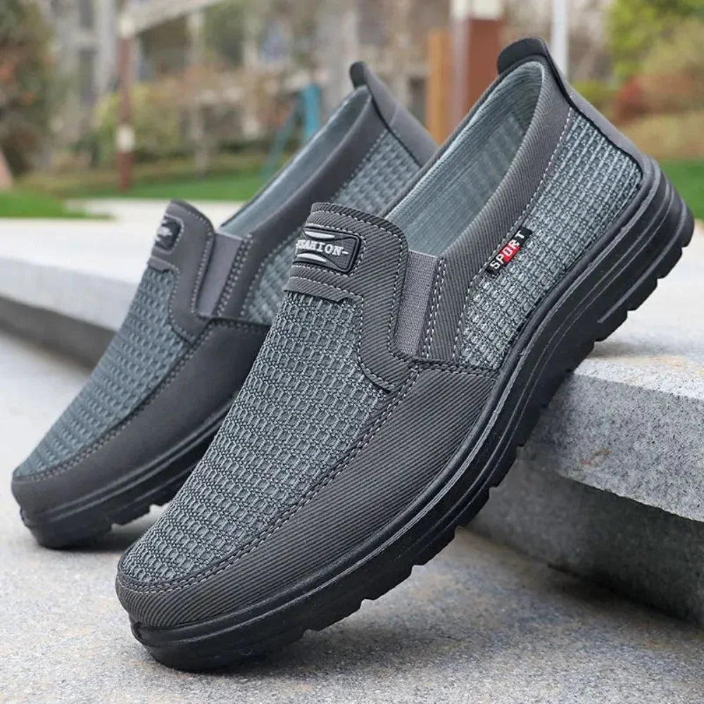 BreezStep – Ademend & Lichtgewicht Heren Schoeisel – Comfortabele Slip-On Schoenen voor Dagelijks Gebruik