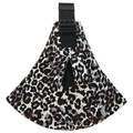 Bordeauxrood luipaardprint - Comfort