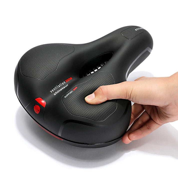 RideWell Pro – Comfortabel Ergonomisch Fietszadel met Schokabsorptie voor Onbezorgd Fietsplezier
