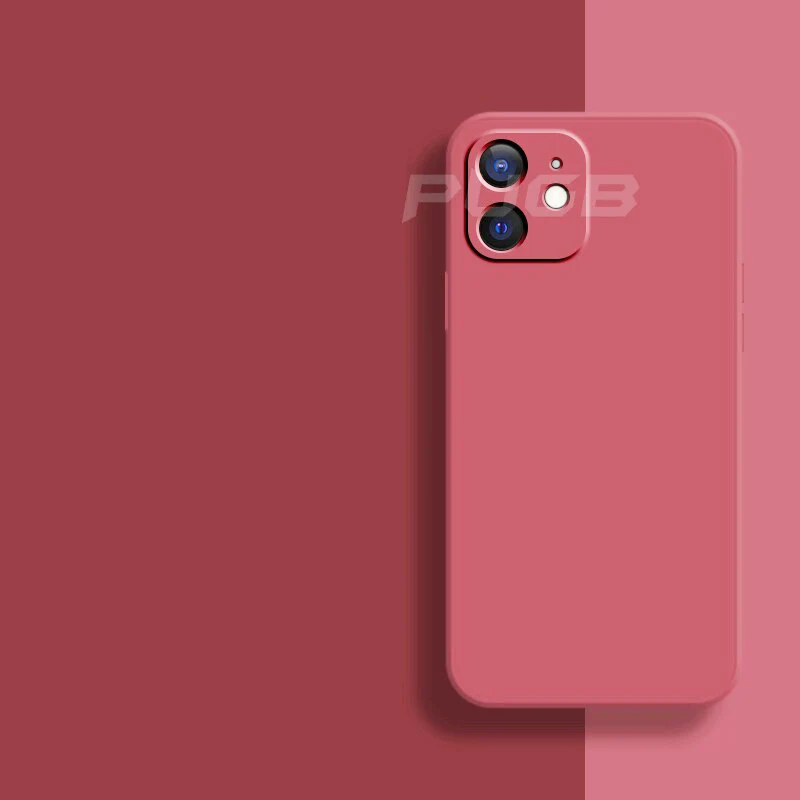 Zachte siliconen iPhone hoesje - Ultradun - Matte afwerking - iPhone 11/12/13