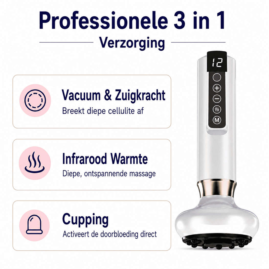 Cellitox 3-in-1 Handmatige Anticellulitis Massager