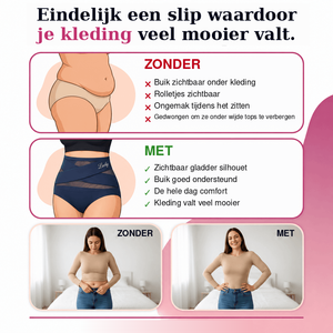 Janet Corrigerende Slip met Hoge Taille en Buikcontrole | 1 + 1 GRATIS!