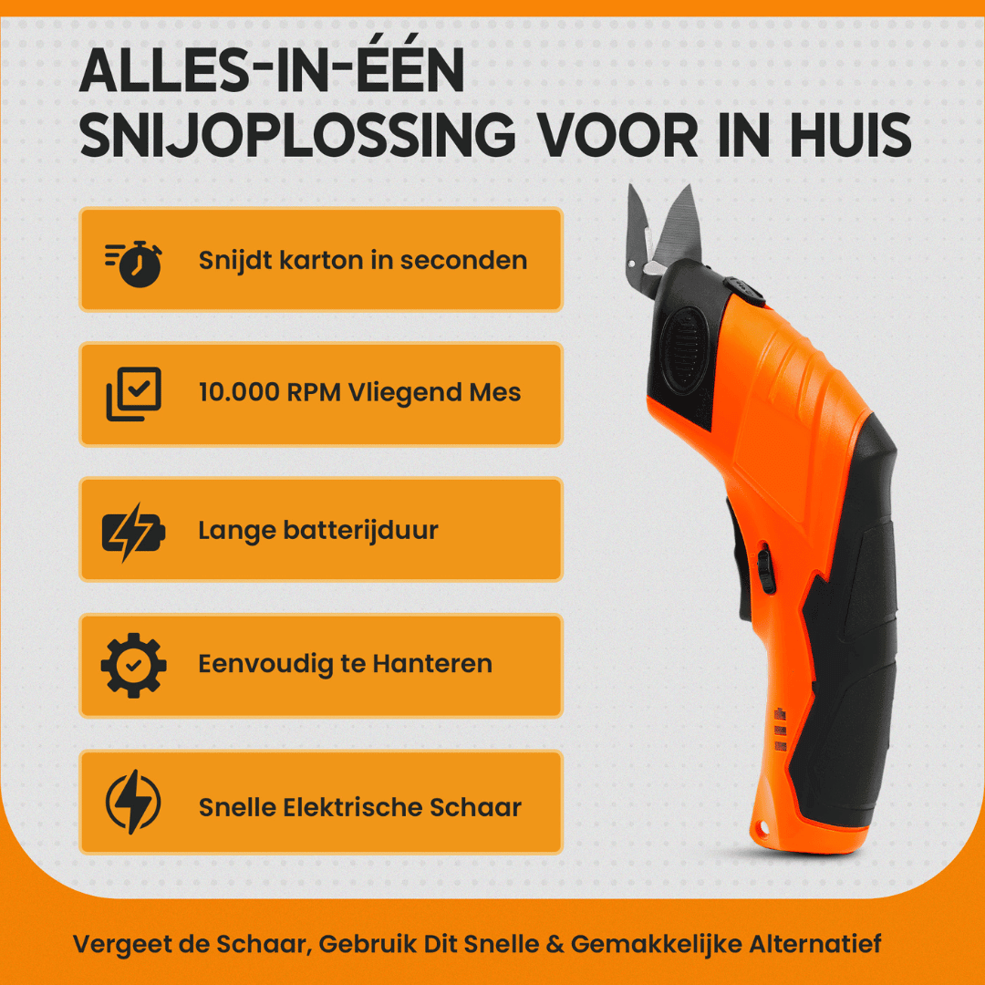 Ecutro Draadloze Elektrische Handsnijder