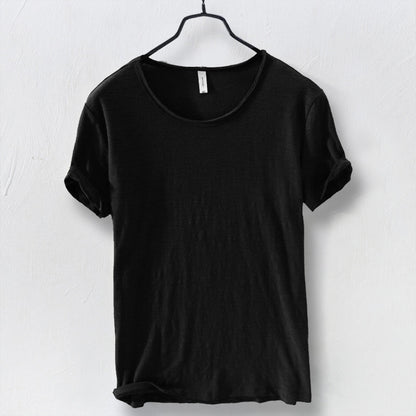 Elijah – Soft touch T shirt met Ronde Hals