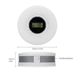 SafeSense Duo Rook- en Koolmonoxidemelder met Lange Levensduur Batterij