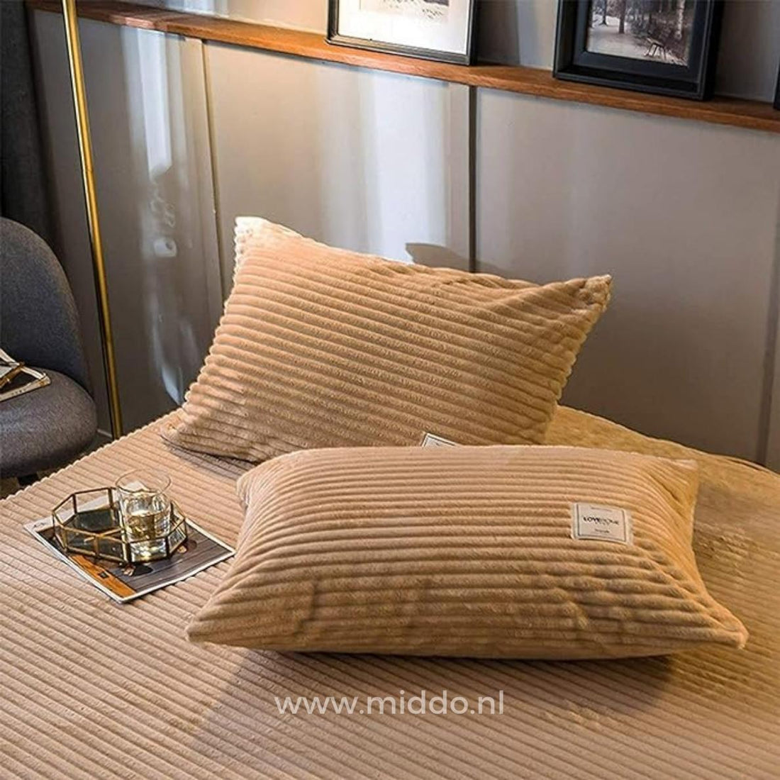 Duvelux Dekbedovertrekset, luxe dik en warm materiaal, dubbelzijdige fleece
