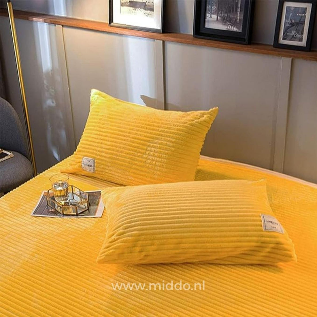 Duvelux Dekbedovertrekset, luxe dik en warm materiaal, dubbelzijdige fleece