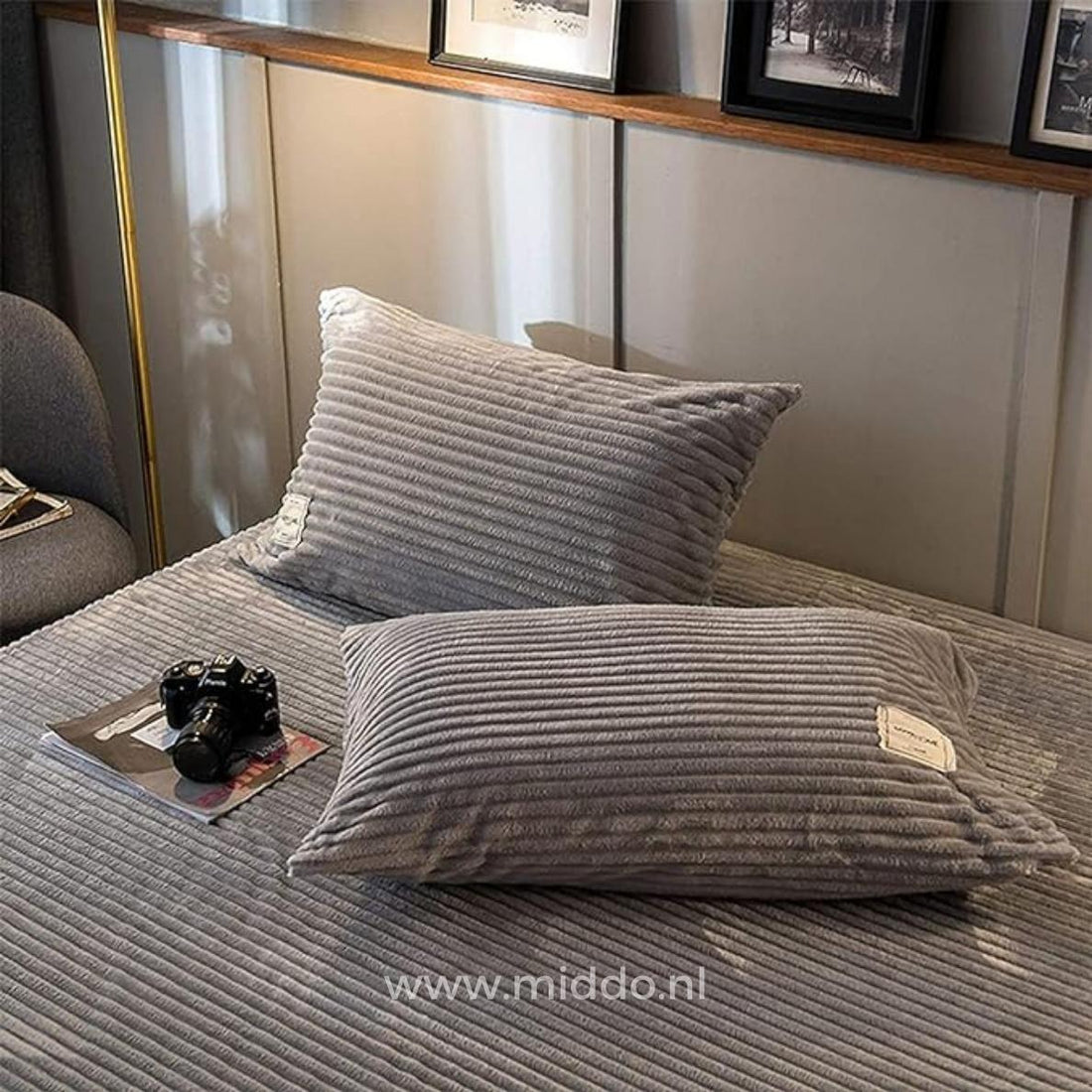 Duvelux Dekbedovertrekset, luxe dik en warm materiaal, dubbelzijdige fleece